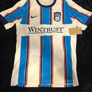 Nike Chicago Stars Striped Jersey - Blue and White